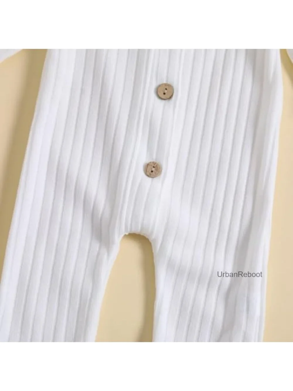 Baby Long Sleeve Jumpsuit Bodysuit Polyester Snap Front Romper